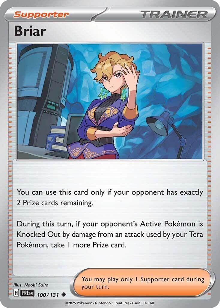 Briar [100/131] [Prismatic Evolutions] Reverse Holofoil