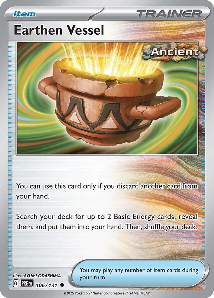 Earthen Vessel [106/131] - (Prismatic Evolutions) Reverse Holofoil