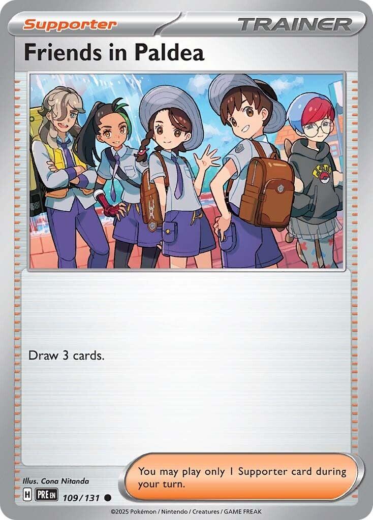 Friends in Paldea - 109/131 [109/131] [Prismatic Evolutions] Reverse Holofoil