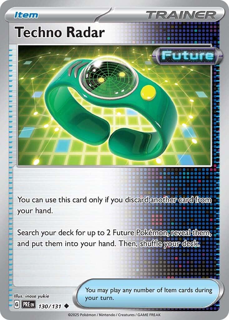 Techno Radar [130/131] [Prismatic Evolutions] Reverse Holofoil