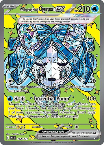 Wellspring Mask Ogerpon ex [152/131] - (Prismatic Evolutions) Holofoil