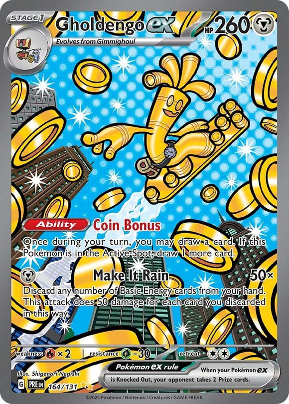Gholdengo ex [164/131] - (Prismatic Evolutions) Holofoil