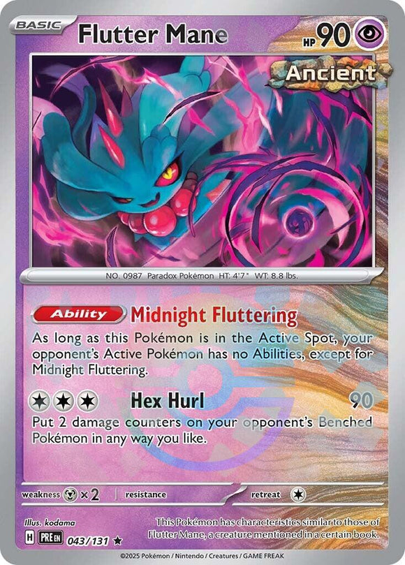 Flutter Mane (Poke Ball Pattern) [043/131] - (Prismatic Evolutions) Holofoil