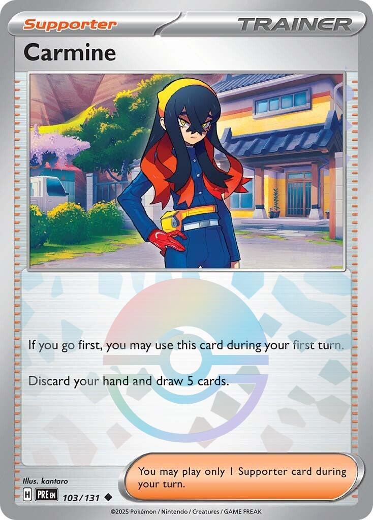 Carmine (Poke Ball Pattern) [103/131] - (Prismatic Evolutions) Holofoil