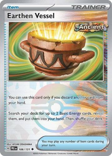 Earthen Vessel (Poke Ball Pattern) [106/131] - (Prismatic Evolutions) Holofoil