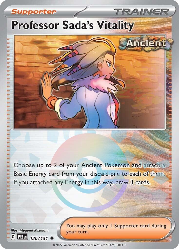 Professor Sada's Vitality (Poke Ball Pattern) [120/131] [Prismatic Evolutions] Holofoil