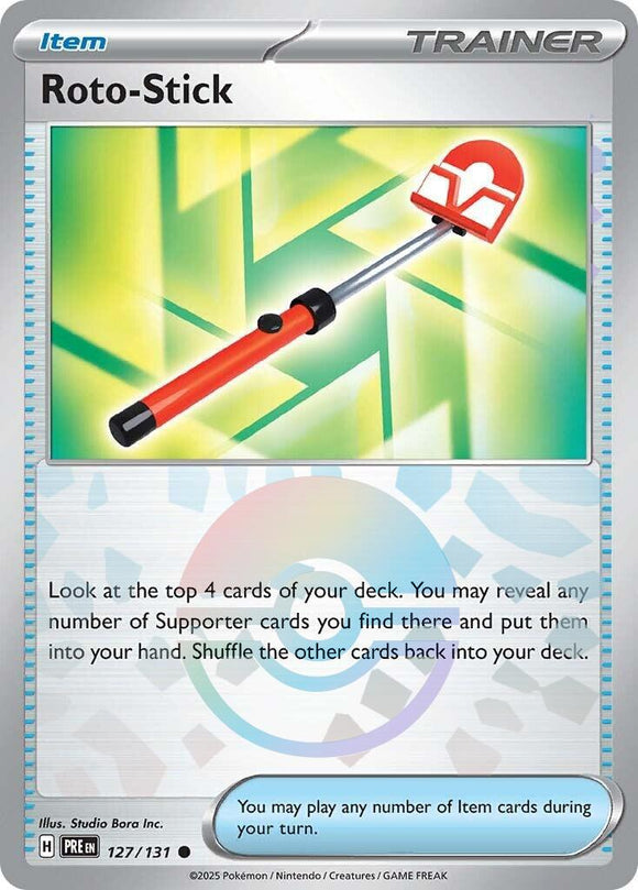 Roto-Stick (Poke Ball Pattern) [127/131] [Prismatic Evolutions] Holofoil