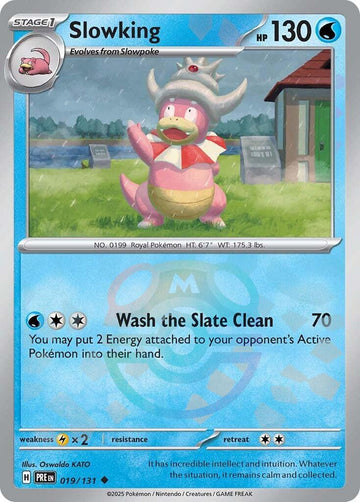 Slowking (Master Ball Pattern) [019/131] - (Prismatic Evolutions) Holofoil