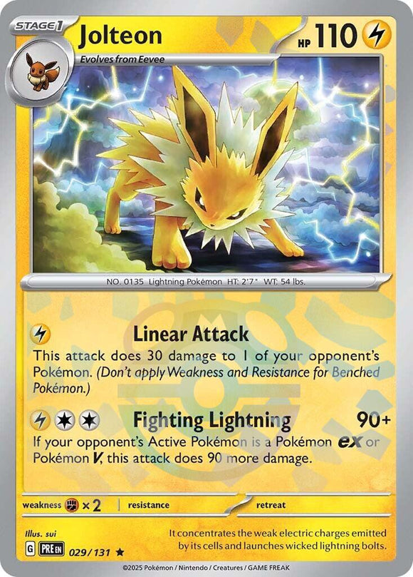 Jolteon (Master Ball Pattern) [029/131] - (Prismatic Evolutions) Holofoil