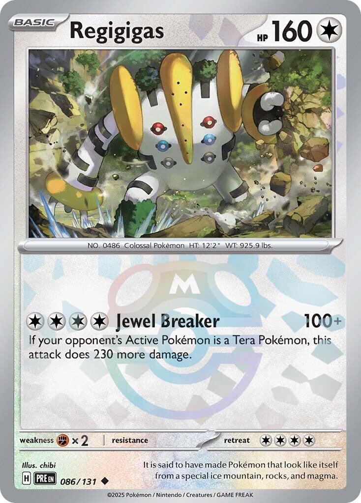 Regigigas (Master Ball Pattern) [086/131] - (Prismatic Evolutions) Holofoil