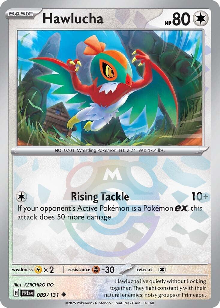 Hawlucha (Master Ball Pattern) [089/131] - (Prismatic Evolutions) Holofoil
