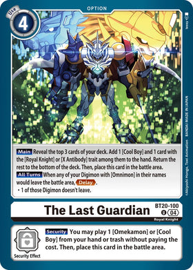 The Last Guardian [BT20-100 U] [Release Special Booster 2.5]