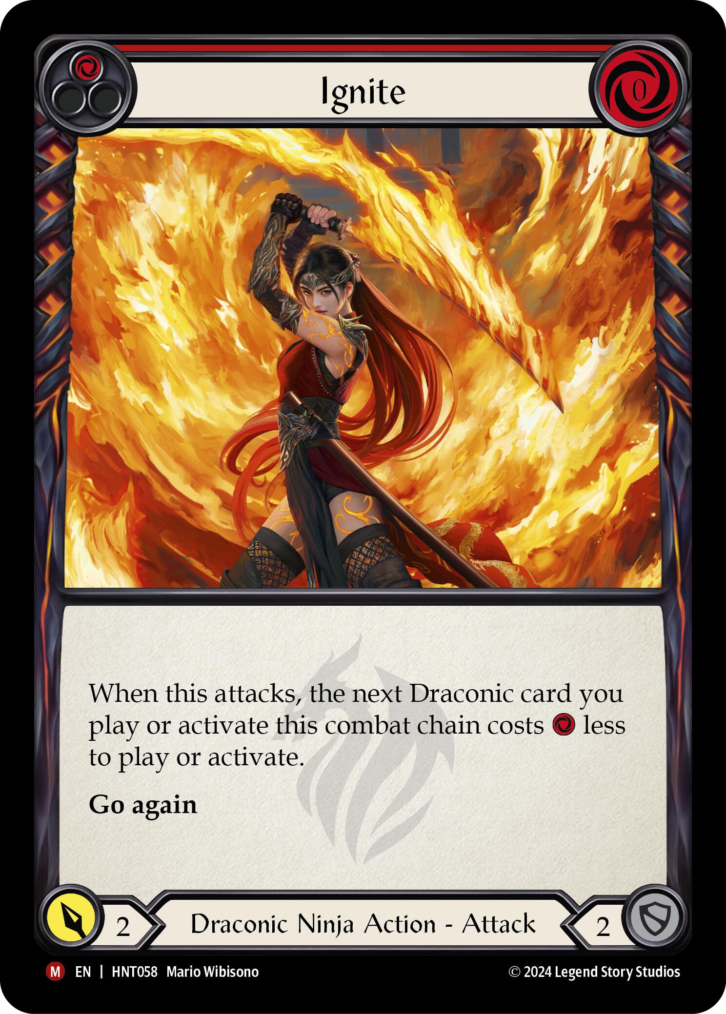 Ignite [HNT058] [The Hunted] Rainbow Foil