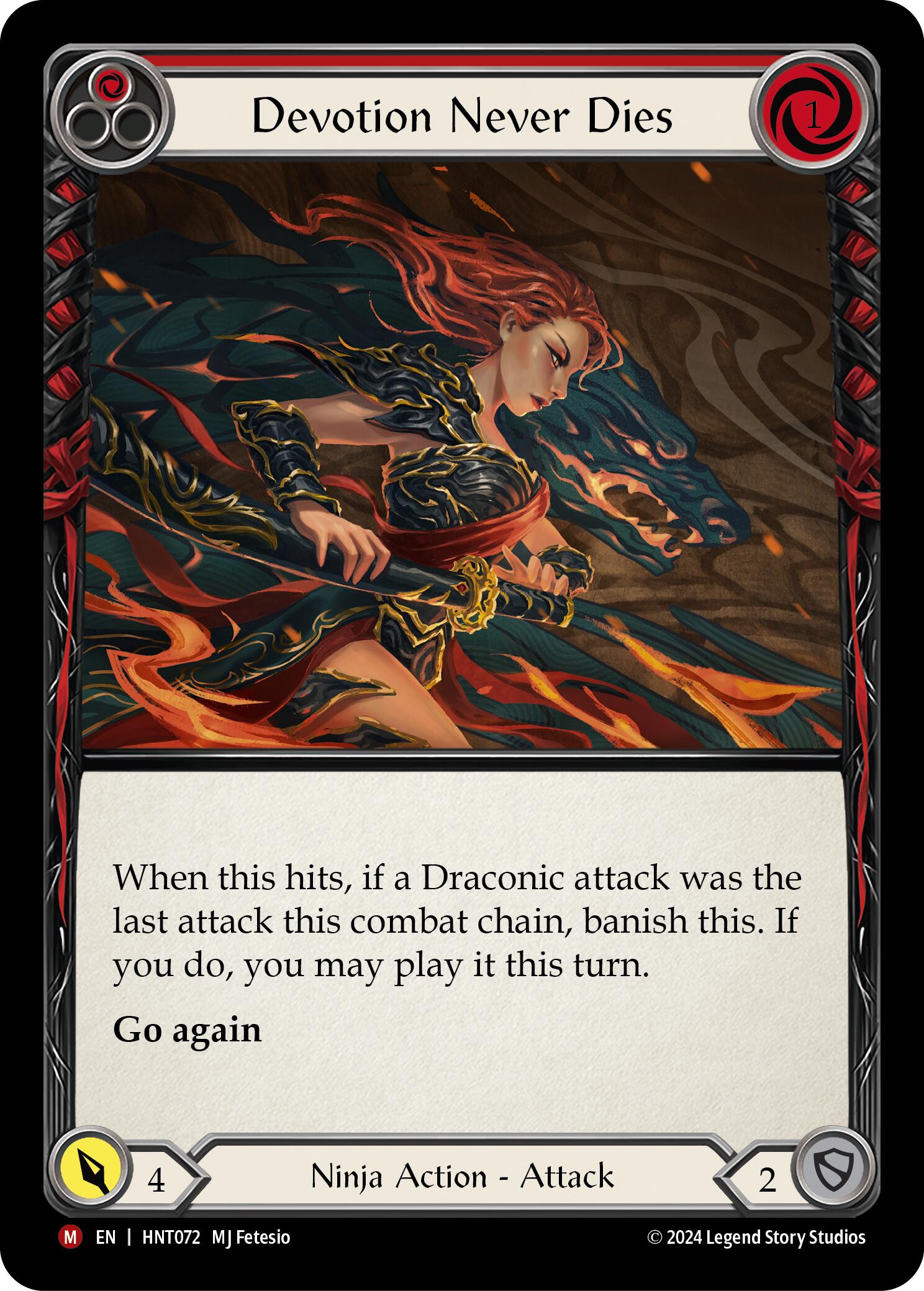 Devotion Never Dies [HNT072] [The Hunted] Rainbow Foil