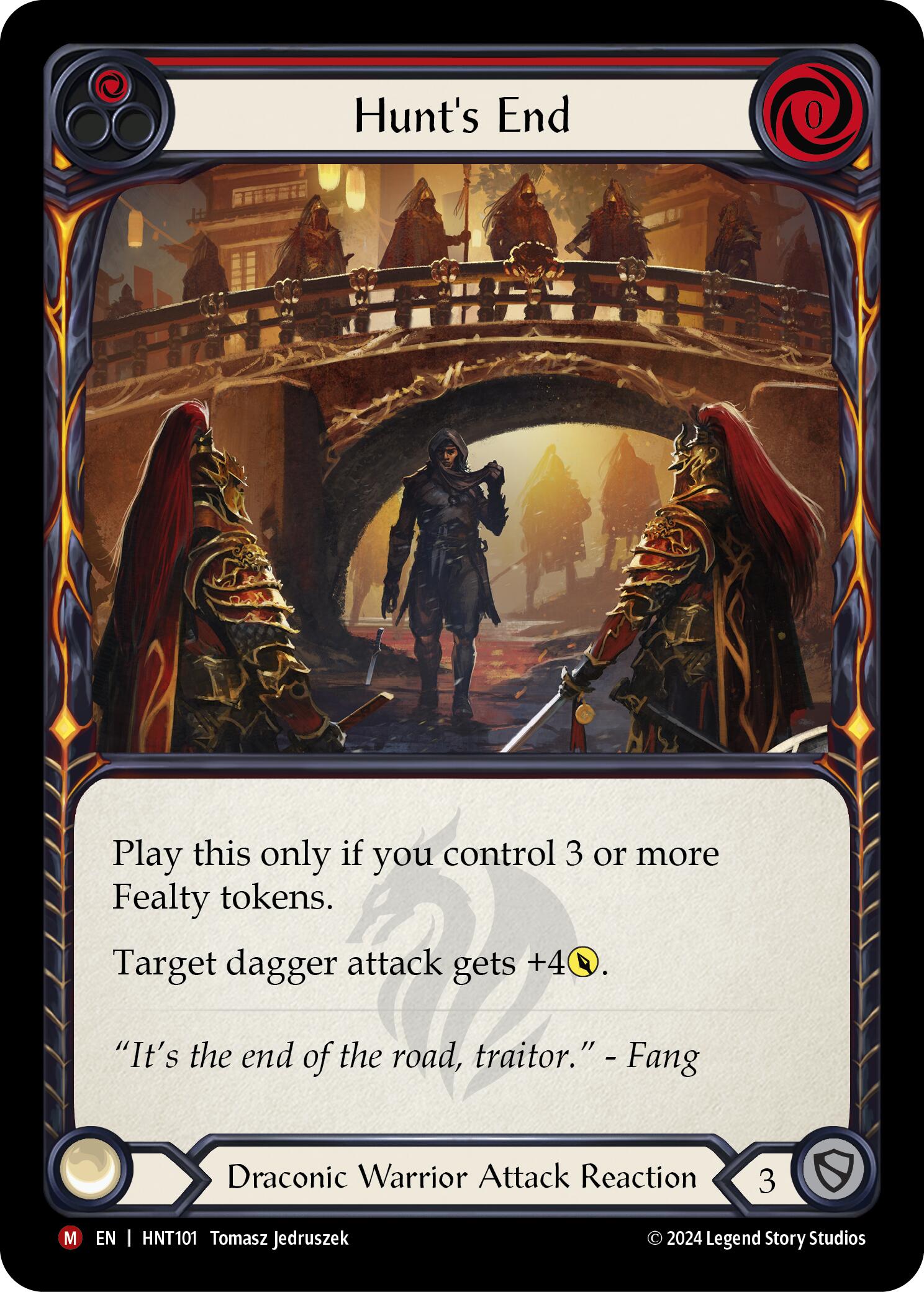 Hunt's End [HNT101] [The Hunted] Rainbow Foil