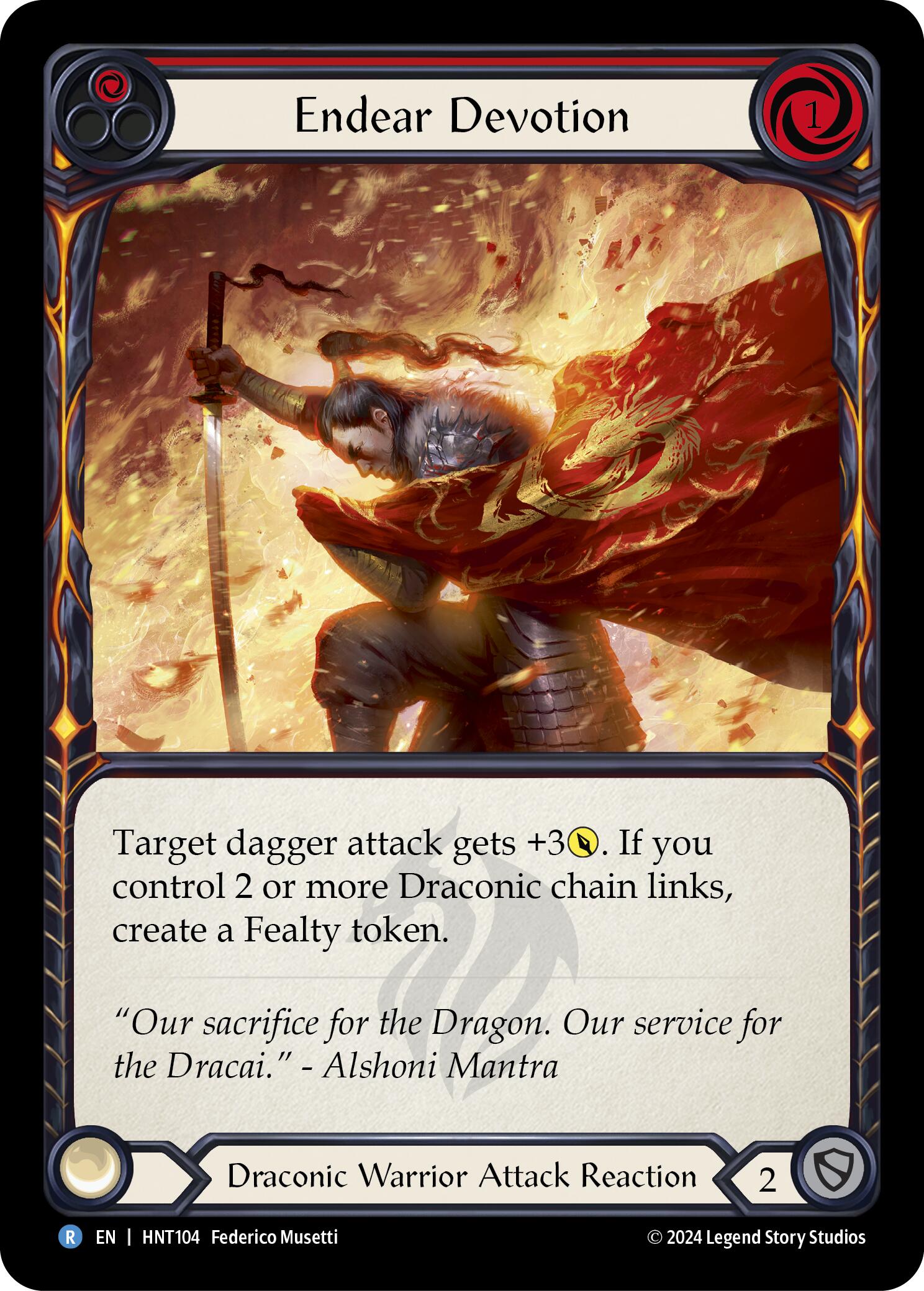 Endear Devotion (Red) [HNT104] [The Hunted]