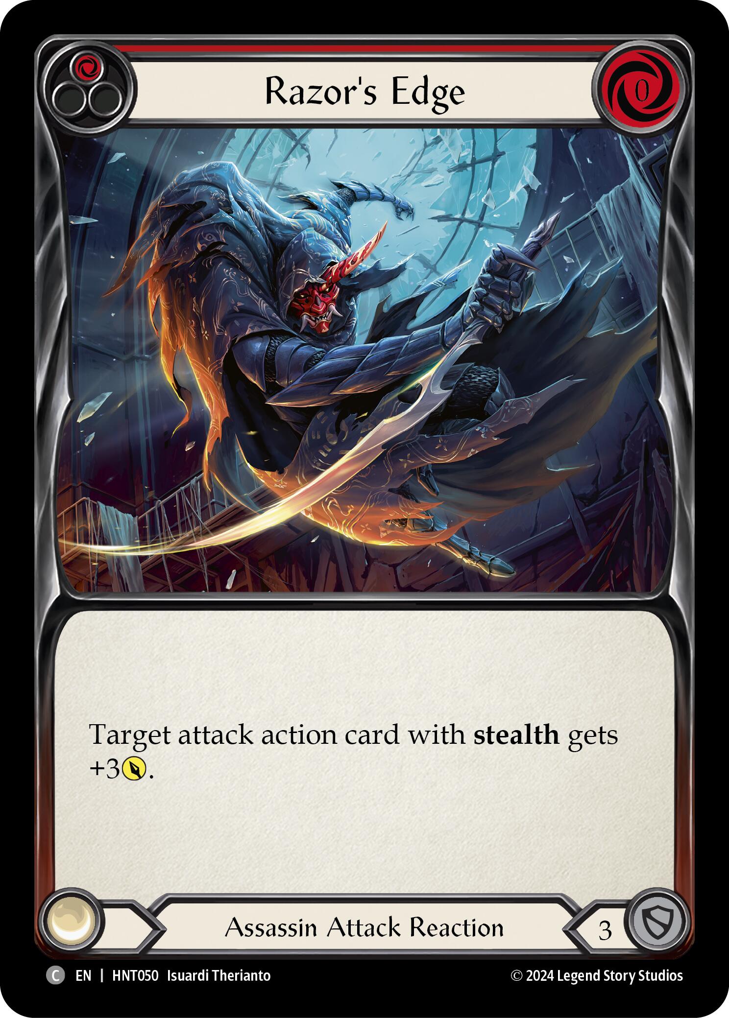 Razor's Edge (Red) [HNT050] [The Hunted]