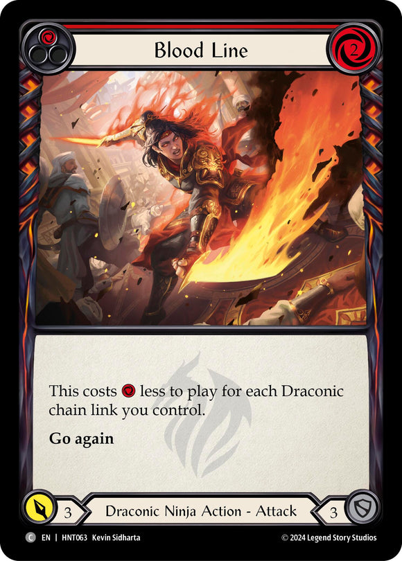 Blood Line (Red) [HNT063] [The Hunted]