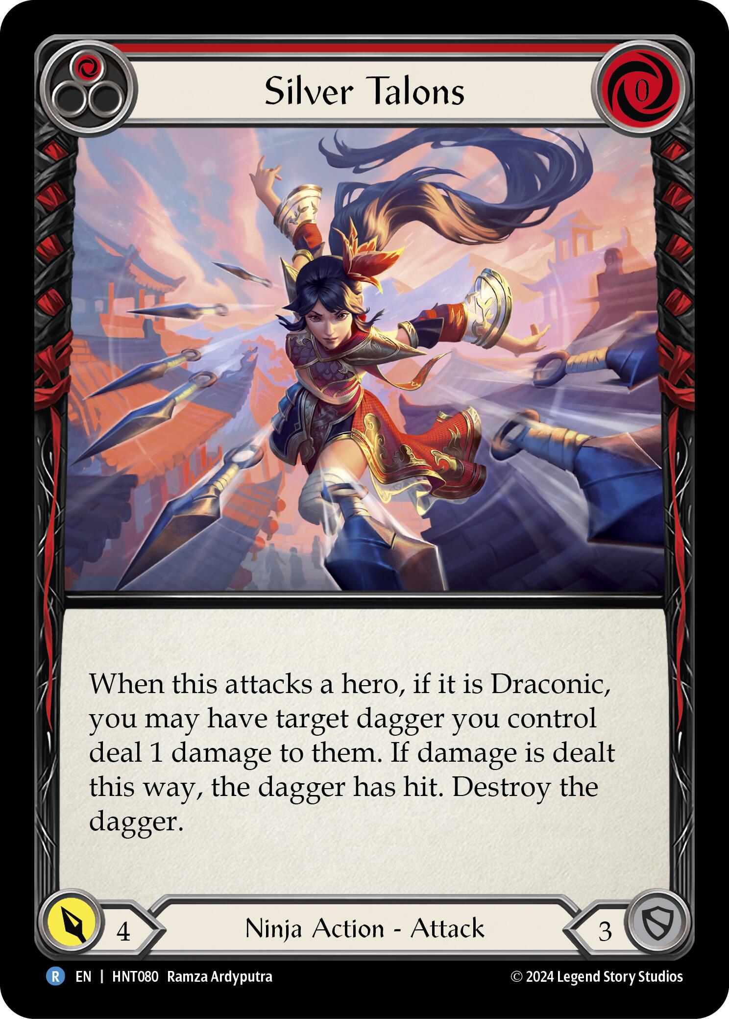 Silver Talons (Red) [HNT080] [The Hunted]
