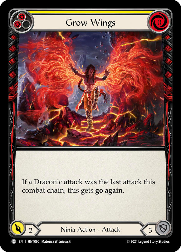 Grow Wings (Yellow) [HNT090] [The Hunted]