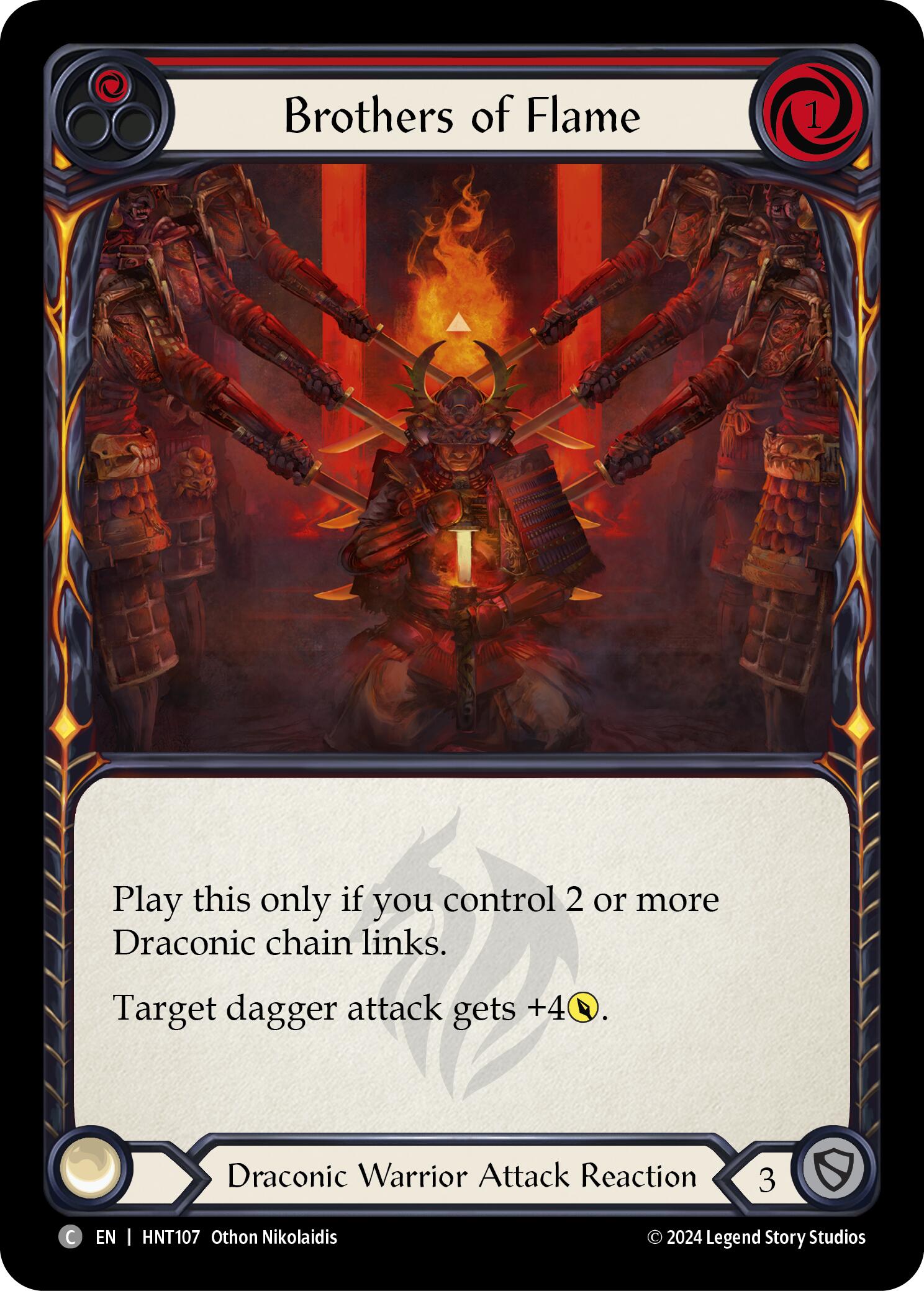 Brothers of Flame (Red) [HNT107] [The Hunted]