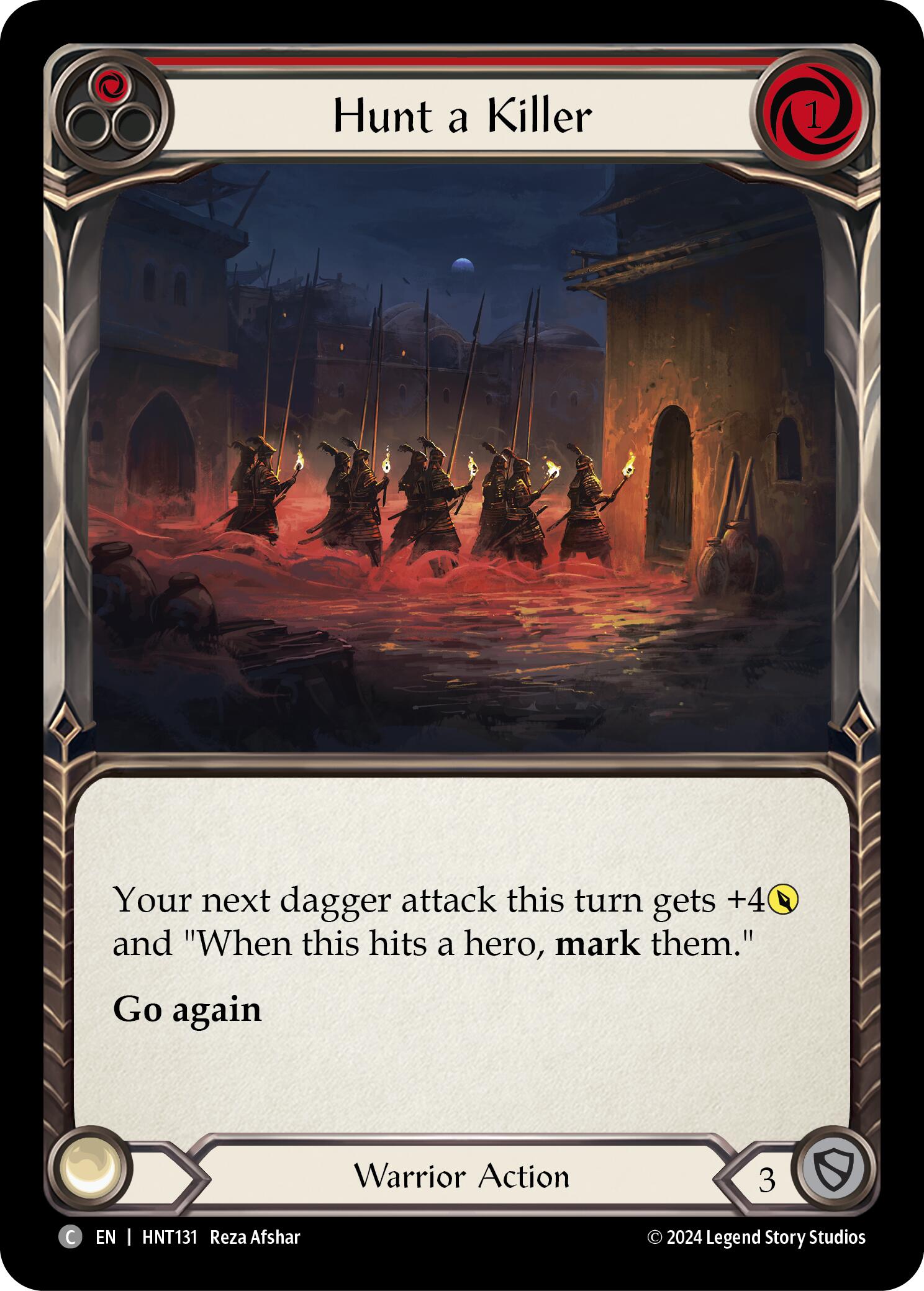 Hunt a Killer (Red) [HNT131] [The Hunted] Rainbow Foil