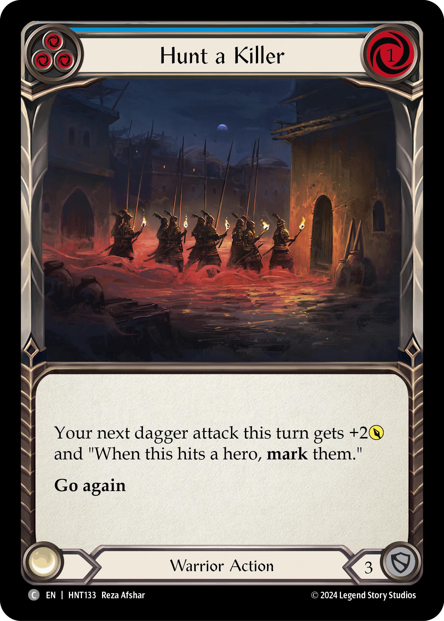 Hunt a Killer (Blue) [HNT133] [The Hunted] Rainbow Foil