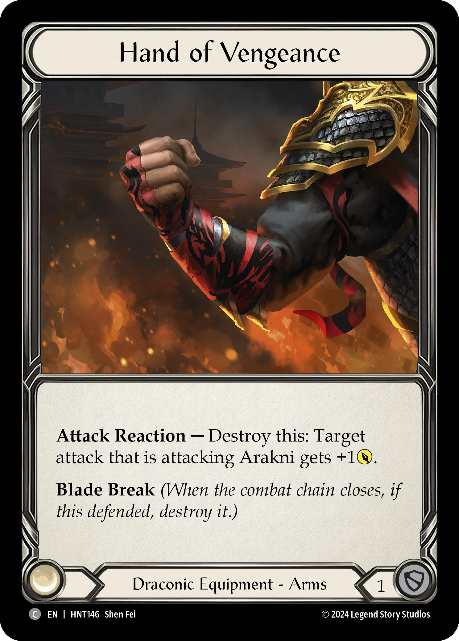Hand of Vengeance [HNT146] [The Hunted] Cold Foil