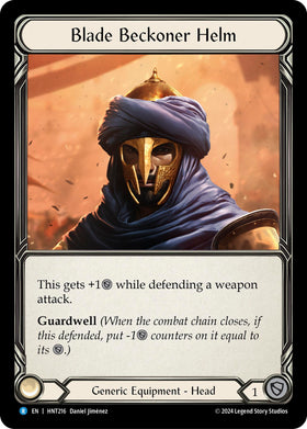 Blade Beckoner Helm [HNT216] [The Hunted]