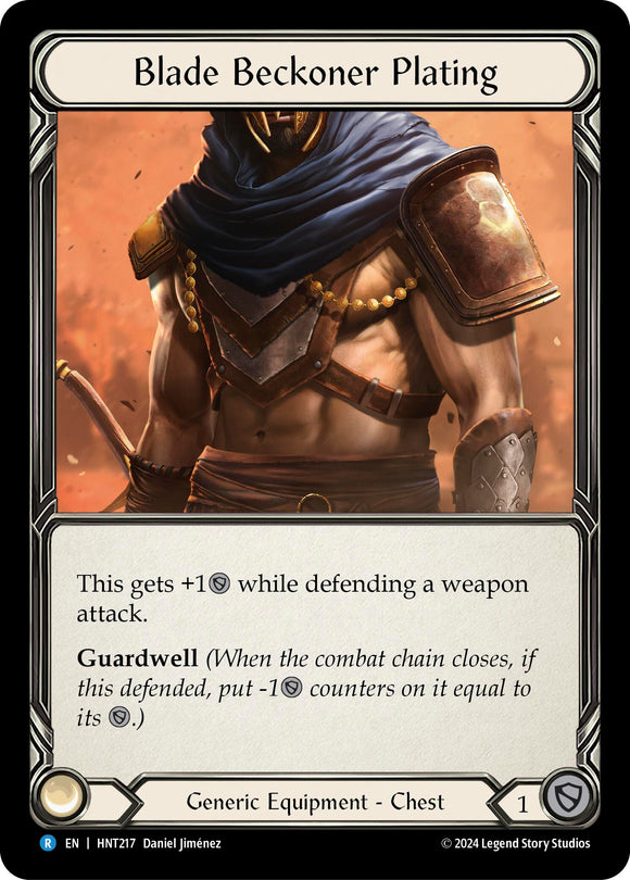 Blade Beckoner Plating [HNT217] [The Hunted] Cold Foil