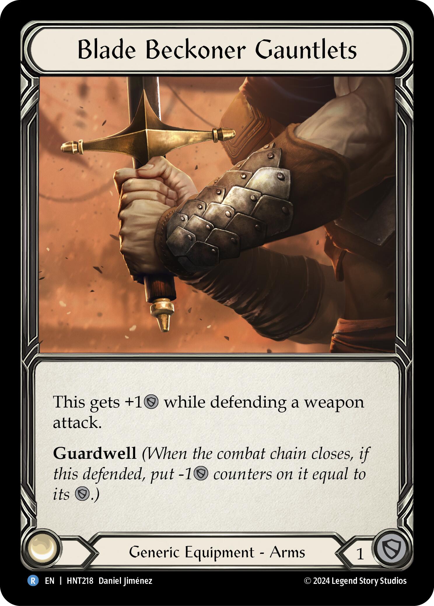 Blade Beckoner Gauntlets [HNT218] [The Hunted]
