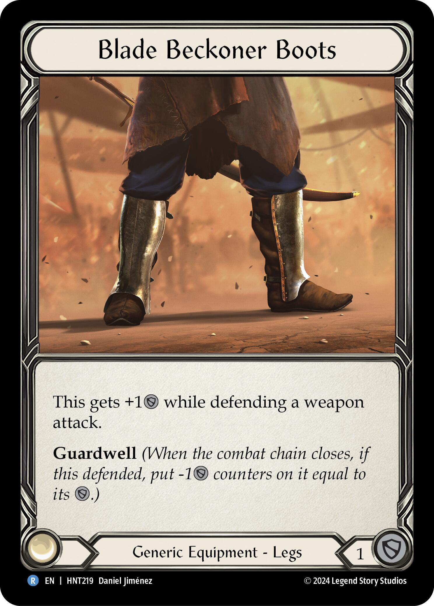 Blade Beckoner Boots [HNT219] [The Hunted]