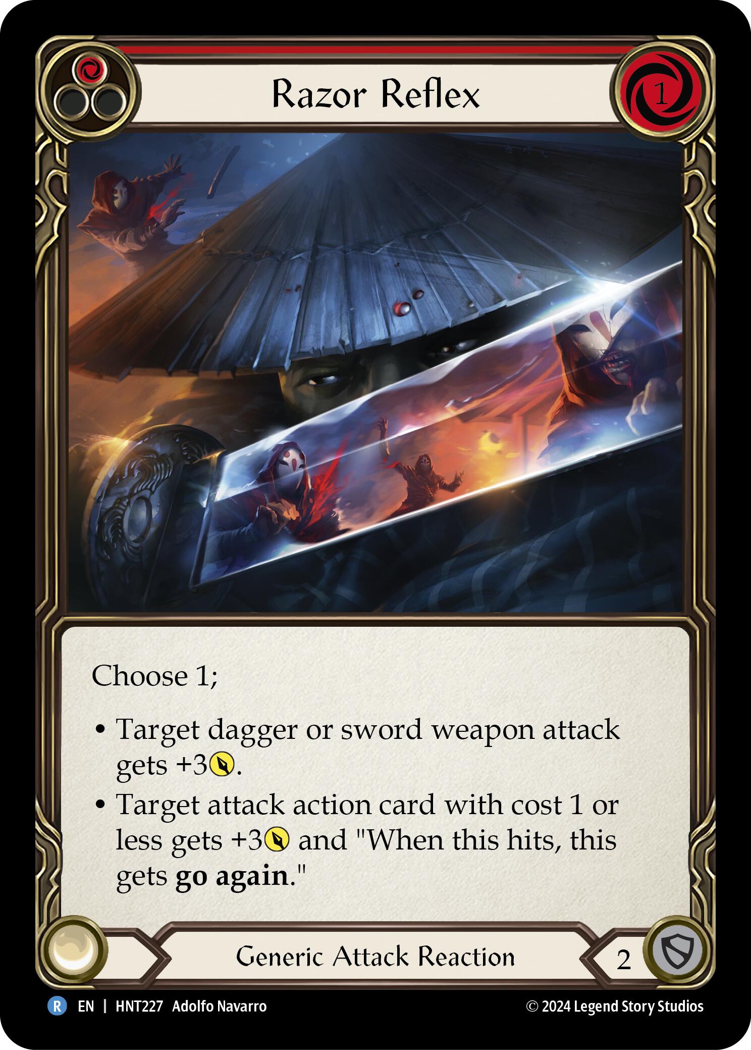 Razor Reflex (Red) [HNT227] [The Hunted]