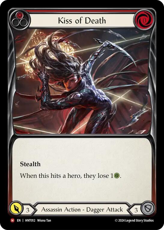 Kiss of Death [HNT012] (The Hunted) Rainbow Foil