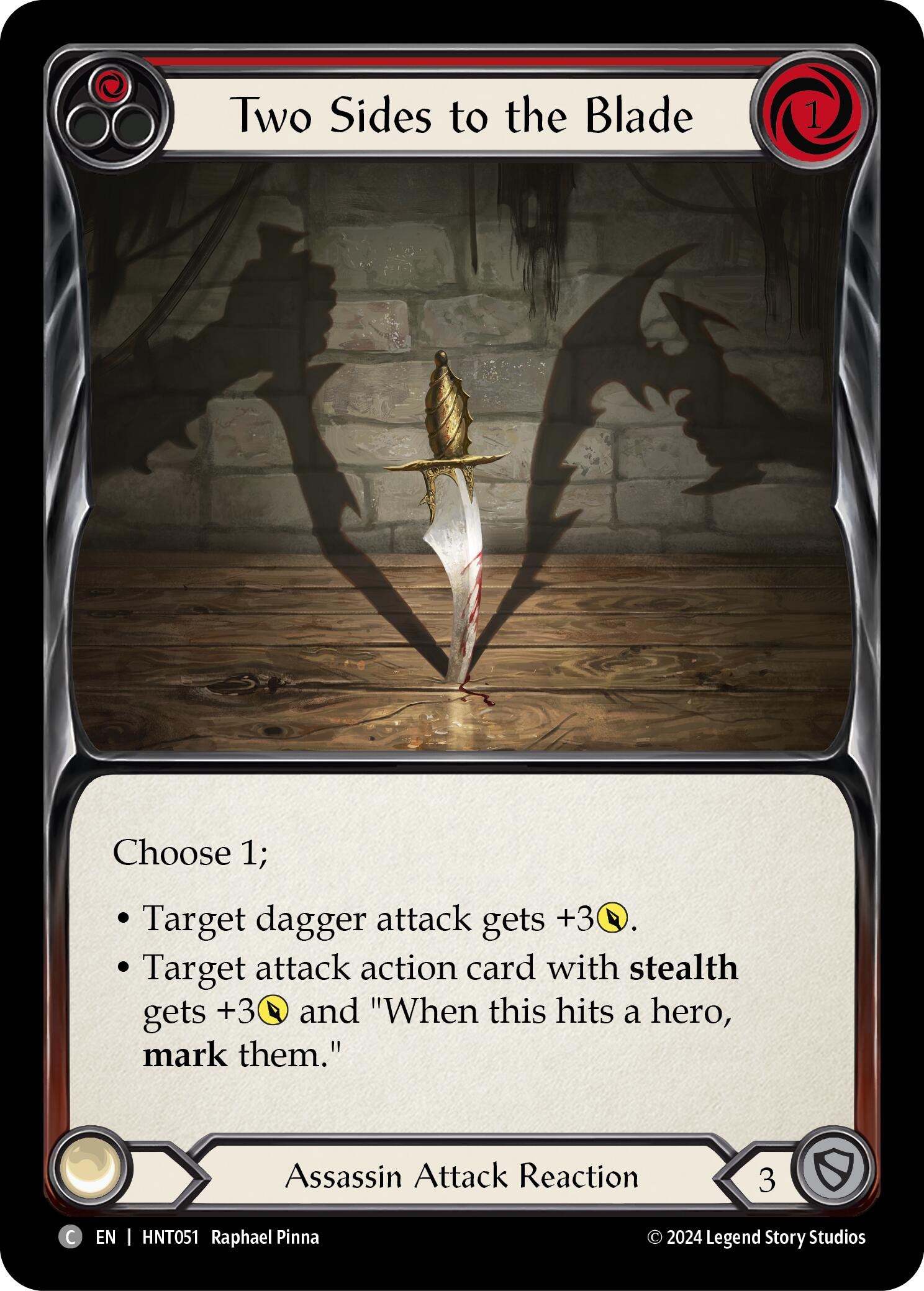 Two Sides to the Blade [HNT051] [The Hunted]