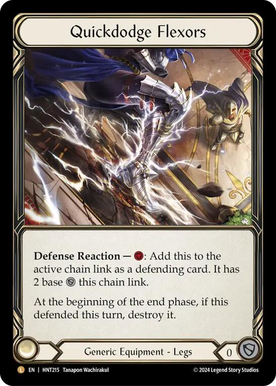 Quickdodge Flexors [HNT215] [The Hunted] Cold Foil