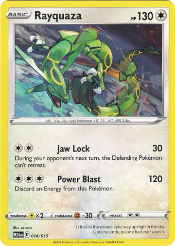 Rayquaza [014/015] [McDonald's Promos 2024]