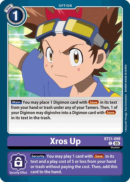 Xros Up [BT21-099 C] [World Convergence]