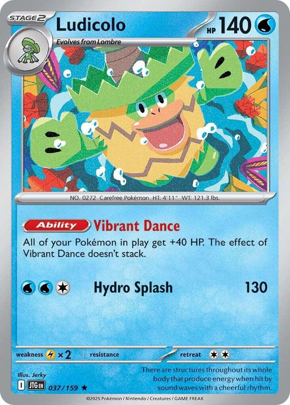Ludicolo [037/159] [Journey Together] Reverse Holofoil