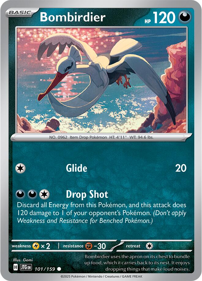 Bombirdier [101/159] [Journey Together] Reverse Holofoil