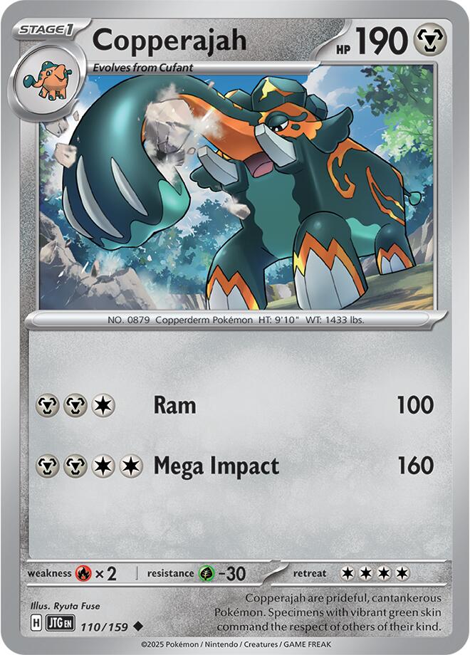 Copperajah [110/159] [Journey Together] Reverse Holofoil