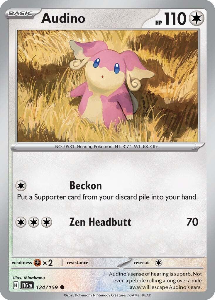 Audino [124/159] [Journey Together] Reverse Holofoil