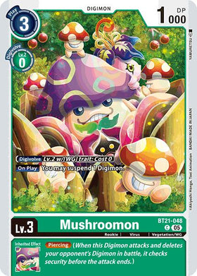 Mushroomon [BT21-048 C] [World Convergence]