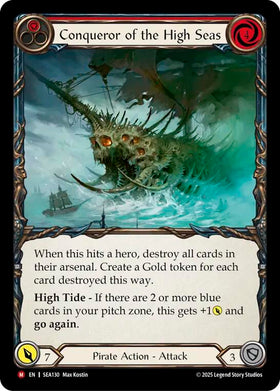 Conqueror of the High Seas [SEA130] [High Seas] Rainbow Foil