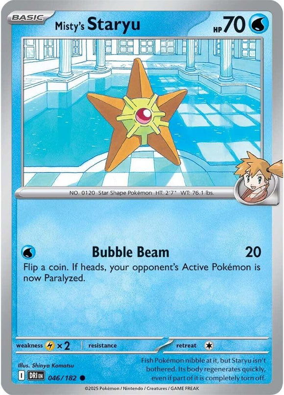 Misty's Staryu [046/180] [Destined Rivals]