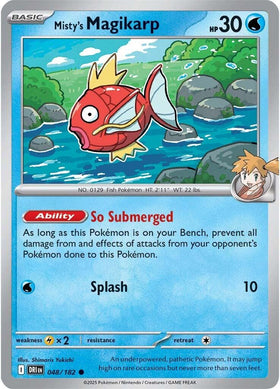 Misty's Magikarp [048/182] [Destined Rivals] Reverse Holofoil