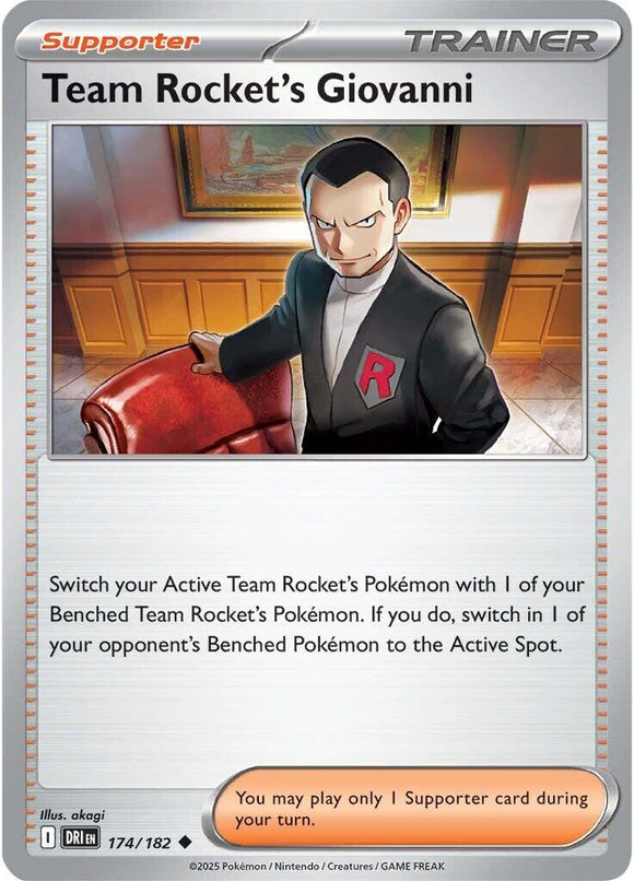 Team Rocket's Giovanni [174/182] [Destined Rivals]