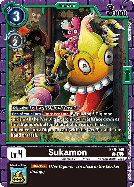 Sukamon [EX9-049 U] [Versus Monsters]