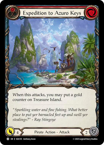 Expedition to Azuro Keys [SEA155] [High Seas] Rainbow Foil