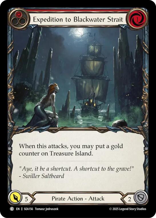 Expedition to Blackwater Strait [SEA156] [High Seas] Rainbow Foil